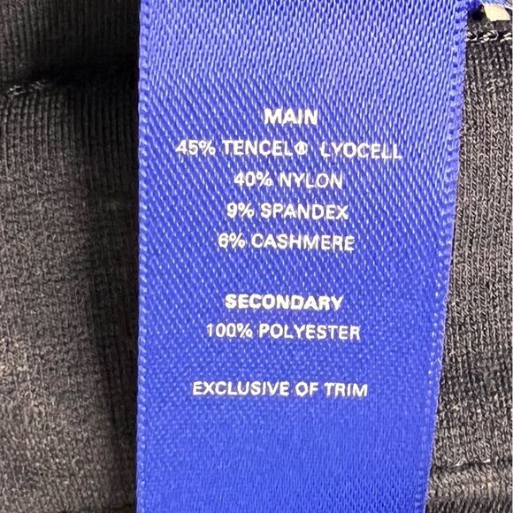 Kit and Ace Long Stretch Cashmere Blend Jacket Size Medium Preppy Monochrome - Picture 12 of 16